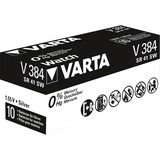 Varta SR41 SW/V384 1BL Batería de un solo uso Óxido de plata plateado, Batería de un solo uso, SR41, Óxido de plata, 1,55 V, 1 pieza(s), 38 mAh