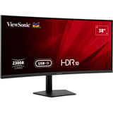 ViewSonic VA3820C pantalla para PC 96,5 cm (38") 3840 x 1600 Pixeles Wide Quad HD+ LED Negro, Monitor LED negro, 96,5 cm (38"), 3840 x 1600 Pixeles, Wide Quad HD+, LED, 4,785 ms, Negro