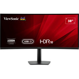 ViewSonic VA3820C pantalla para PC 96,5 cm (38") 3840 x 1600 Pixeles Wide Quad HD+ LED Negro, Monitor LED negro, 96,5 cm (38"), 3840 x 1600 Pixeles, Wide Quad HD+, LED, 4,785 ms, Negro