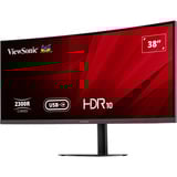 ViewSonic VA3820C pantalla para PC 96,5 cm (38") 3840 x 1600 Pixeles Wide Quad HD+ LED Negro, Monitor LED negro, 96,5 cm (38"), 3840 x 1600 Pixeles, Wide Quad HD+, LED, 4,785 ms, Negro