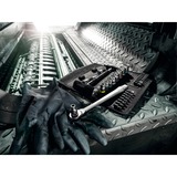 Wera 8100 SC 11 Juego de carraca Zyklop Metal, en pulgadas, 1/2", Kit de herramientas negro/Verde