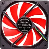 Xilence XPF120.R.PWM Carcasa del ordenador Ventilador 12 cm Negro, Rojo Ventilador, 12 cm, 1500 RPM, 28 dB, 57,9 cfm, Negro, Rojo