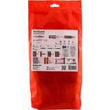 fischer Taco de vástago largo DuoXpand 10x140 FUS, Pasador gris claro/Rojo