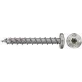 fischer Tornillo para aglomerado PowerFast II 5,0x40 cabeza media redonda TX 