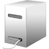 goobay Cable de red Cat.6, U/UTP gris