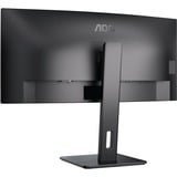 AOC CU34P3CV, Monitor LED negro