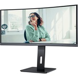 AOC CU34P3CV pantalla para PC 86,4 cm (34") 3440 x 1440 Pixeles UltraWide Quad HD LED Negro, Monitor LED negro, 86,4 cm (34"), 3440 x 1440 Pixeles, UltraWide Quad HD, LED, 4 ms, Negro
