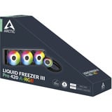 ARCTIC Liquid Freezer III Pro 420 A-RGB, Refrigeración por agua negro