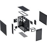 ASUS PRIME AP303 MESH, Cajas de torre negro