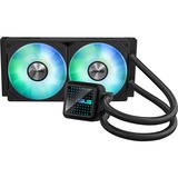 ASUS PRIME LC 240 ARGB, Refrigeración por agua negro