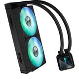 ASUS Prime LC 240 ARGB Carcasa del ordenador Sistema de refrigeración líquida todo en uno 12 cm Negro, Refrigeración por agua negro, Sistema de refrigeración líquida todo en uno, 12 cm, 75,7 m³/h, Negro