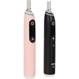 Braun iO Serie 6 Adulto Cepillo dental vibratorio Negro, Rosa, Cepillo de dientes eléctrico negro/Rosa, Adulto, Cepillo dental vibratorio, Cuidados diarios, Cuidado de las encías, Sensible, Blanqueador, Negro, Rosa, Alrededor, Batería