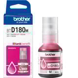 Brother BTD180M recambio de tinta para impresora Original Original, Magenta, Brother, DCP-T580DW, DCP-T583DW, DCP-T780DW, 5000 páginas, 1 pieza(s)
