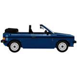 COBI Volkswagen Golf Cabriolet, Juegos de construcción azul