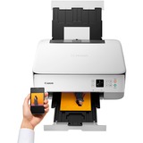 Canon PIXMA TS5351a Inyección de tinta A4 4800 x 1200 DPI Wifi, Impresora multifuncional blanco, Inyección de tinta, Impresión a color, 4800 x 1200 DPI, A4, Impresión directa, Blanco