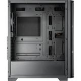 Chieftec AS-02B-OP carcasa de ordenador Midi Tower Negro, Cajas de torre negro, Midi Tower, PC, Negro, ATX, micro ATX, Mini-ITX, 16,5 cm, 120,140,240,280,360 mm