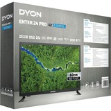 DYON ENTER 24 PRO X2, Televisor LED negro