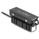 DeLOCK Disipador M.2 para SSD 2280, Cuerpo de refrigeración negro