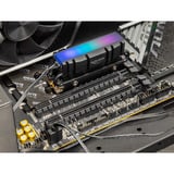 DeLOCK Disipador M.2 para SSD 2280, Cuerpo de refrigeración negro