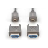 Digitus Cable híbrido de fibra óptica HDMI / Micro HDMI AOC, UHD 4K negro