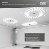 Digitus Caja de pared SOHO, sin montar - 540x400 mm (AnxF), Armario IT gris claro