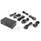 Digitus Conmutador KVM HDMI 4x 1, Switch KVM negro