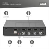 Digitus DS-12891, Switch KVM negro