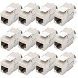 Digitus Módulo Keystone CAT 6A apantallado sin herramientas 12 unidades 