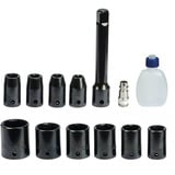 EINHELL Llave de impacto neumática TC-PW 610, Tornillo de percusión negro/Rojo