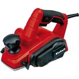 EINHELL TC-PL 750 Negro, Rojo 17000 RPM 750 W, Cepillo eléctrico rojo/Negro, Negro, Rojo, Aluminio, 17000 RPM, 8,2 cm, 1 cm, Corriente alterna