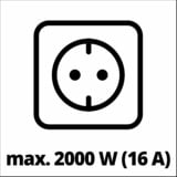 EINHELL TE-VC 2230 SACL, Aspiradora en húmedo y en seco rojo/Acero fino