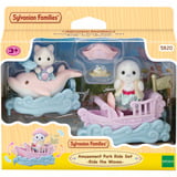 EPOCH Sylvanian Families - Set de juego parque de atracciones Paseo en olas, Juegos de construcción 