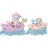 EPOCH Sylvanian Families - Set de juego parque de atracciones Paseo en olas, Juegos de construcción 