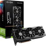 EVGA GeForce RTX 3080 Ti XC3 ULTRA GAMING NVIDIA 12 GB GDDR6X, Tarjeta gráfica GeForce RTX 3080 Ti, 12 GB, GDDR6X, 384 bit, 7680 x 4320 Pixeles, PCI Express 4.0