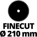 Einhell TE-MS 18/210 Li-Solo 3000 RPM, Sierras de corte a inglete y a bisel rojo/Negro, 3000 RPM, 104,2 dB, 91,2 dB, 3 dB, Batería, Ión de litio