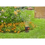 GARDENA 8272-20 rociador de agua Rociador de agua circular Plástico Negro, Grifo Rociador de agua circular, 216 m², Negro