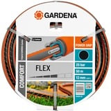 GARDENA Manguera de jardín Flex 50M 1/2 negro/Naranja, 18039-20