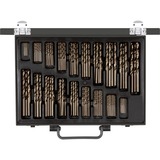 GEDORE Juego de brocas helicoidales, laminadas en frío, 1-10mm, Conjuntos de brocas negro