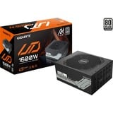 GIGABYTE GP-UD 1600 PM PG5, Fuente de alimentación de PC negro