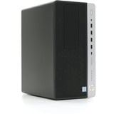 HP ProDesk 600 G5 MT Reacondicionado, PC completo negro/Plateado