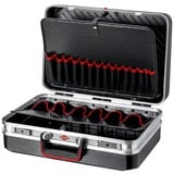 KNIPEX Maletín de herramientas "Vision24" 00 21 20 LE, Caja de herramientas negro
