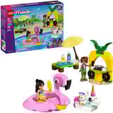 LEGO Friends Fiesta en la Piscina con Flamenco y Unicornio, Juegos de construcción Juego de construcción, 5 año(s), Plástico, 99 pieza(s), 162 g