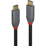 Lindy Cable USB 3.2 tipo C, 5A PD, Anthra Line gris