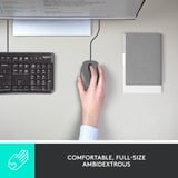 Logitech M100, Ratón negro