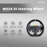 MOZA RS035, Volante negro