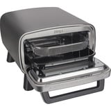 Ninja Artisan Horno eléctrico para pizza de exterior y freidora de aire MO201EU, Horno de pizza gris/Acero fino