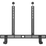 One for all Soporte universal para barra de sonido, Soporte de pared negro