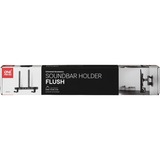 One for all Soporte universal para barra de sonido, Soporte de pared negro