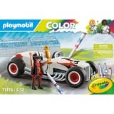 PLAYMOBIL Color Coche de Carreras, Juegos de construcción 
