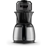 Philips HD6593/22 cafetera eléctrica Semi-automática Cafetera combinada 1 L, Cafetera monodosis gris, Cafetera combinada, 1 L, Dosis de café, De café molido, 1450 W, Gris